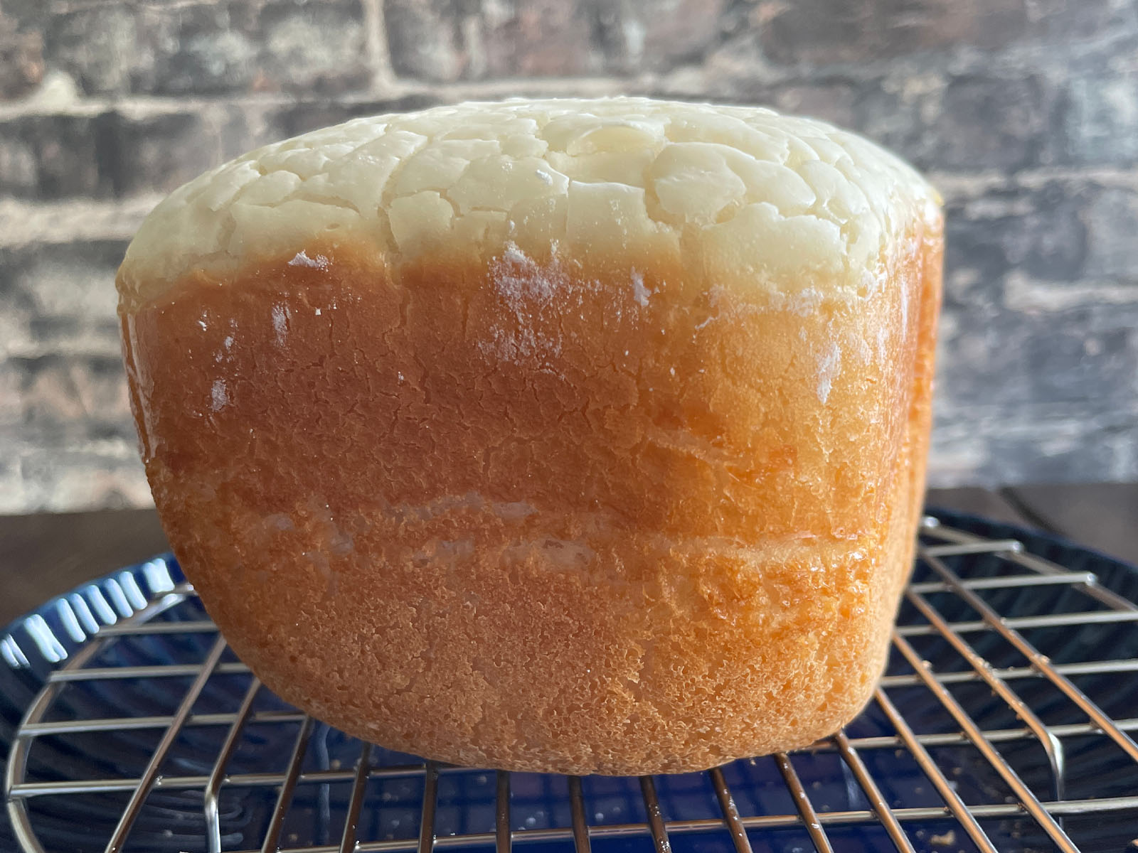 レコルトのホームベーカリーで作ったミズホチカラのグルテンフリー米粉食パン
