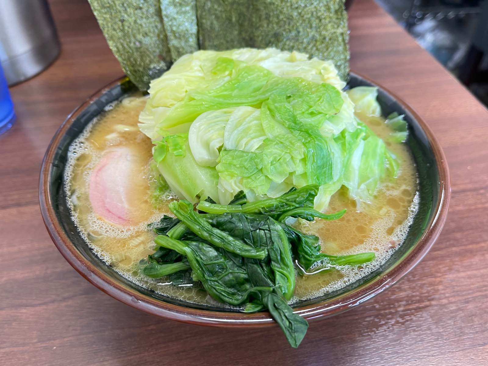 真砂家で横浜家系ラーメン食べた！／横浜・関内