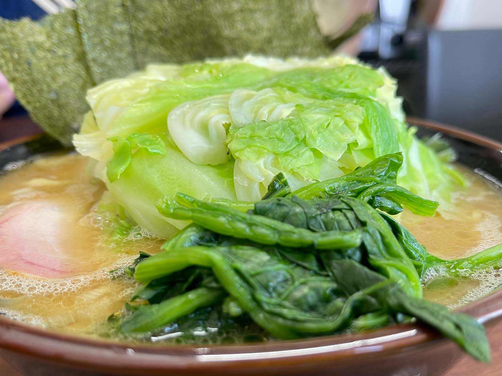 真砂家で横浜家系ラーメン食べた！／横浜・関内