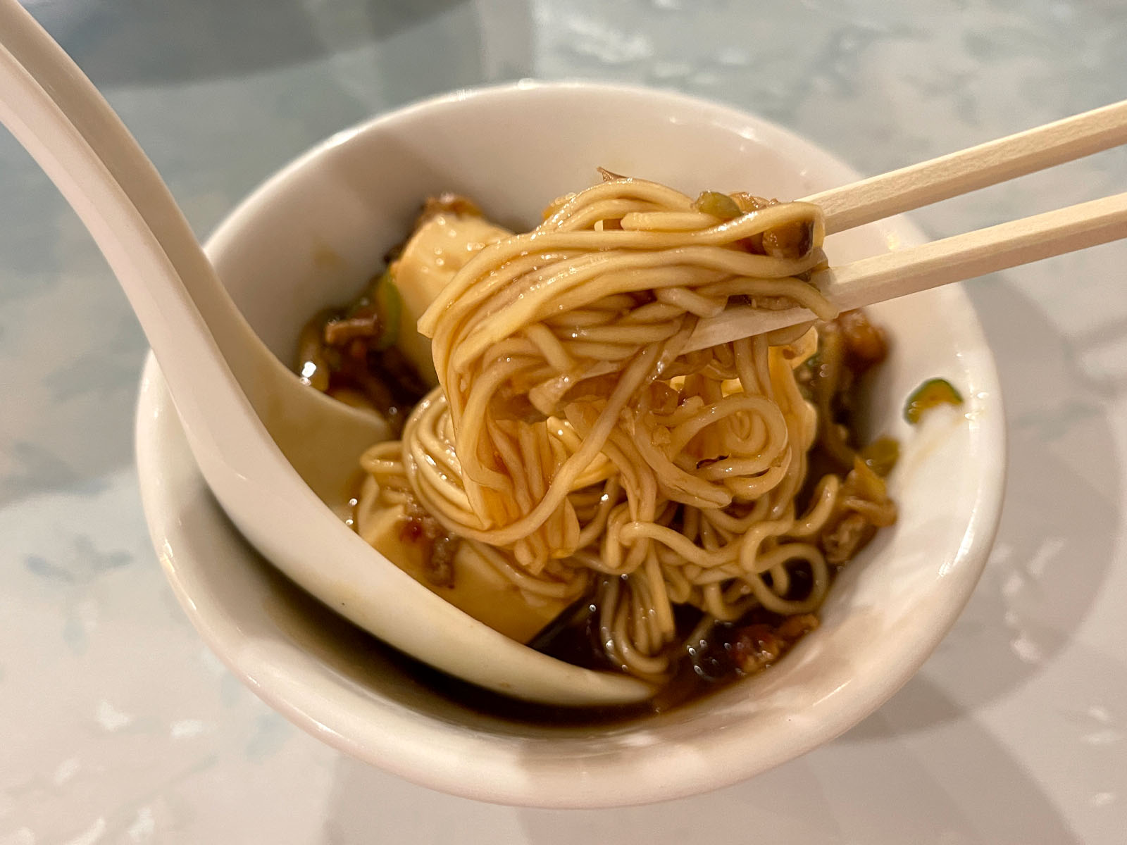 中国ラーメン 揚州商人で冷やしタンタン麺・麻婆豆腐麺・餃子食べた！／横浜スタジアム前店