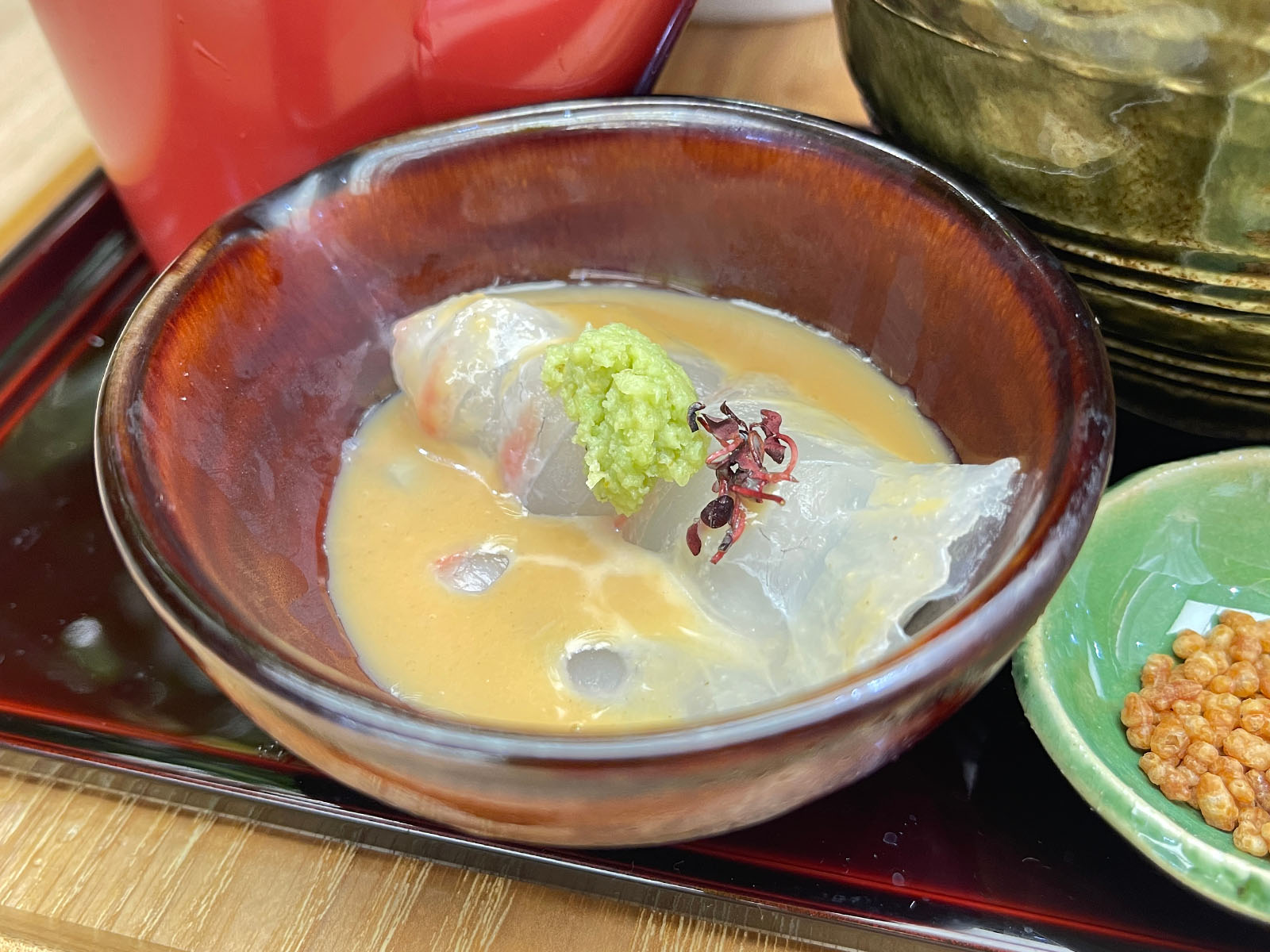 鯛塩そば灯花の「胡麻鯛茶漬け」と「鯛塩ラーメン」のセット食べたよ！／横浜ワールドポーターズ