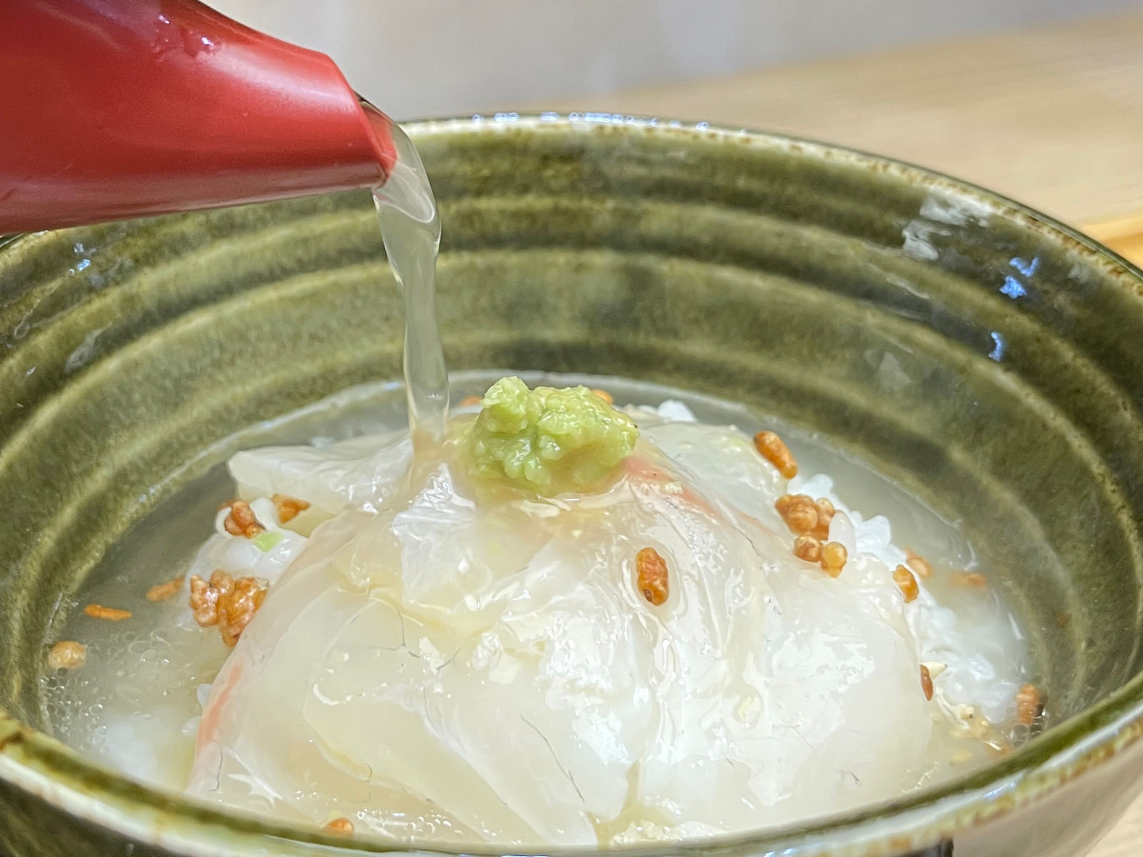 鯛塩そば灯花の「胡麻鯛茶漬け」と「鯛塩ラーメン」のセット食べたよ！／横浜ワールドポーターズ