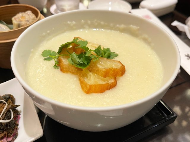 萬珍樓點心舗の週末限定朝食で「豆乳粥と彩り点心のセット」食べたよ！／横浜中華街