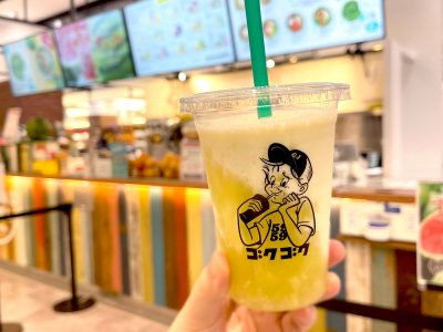 グルテンフリーの米粉チュロス専門店BAY(ベイ)のココア&ホワイトチョコレート味買ったよ！／横浜ワールドポーターズ