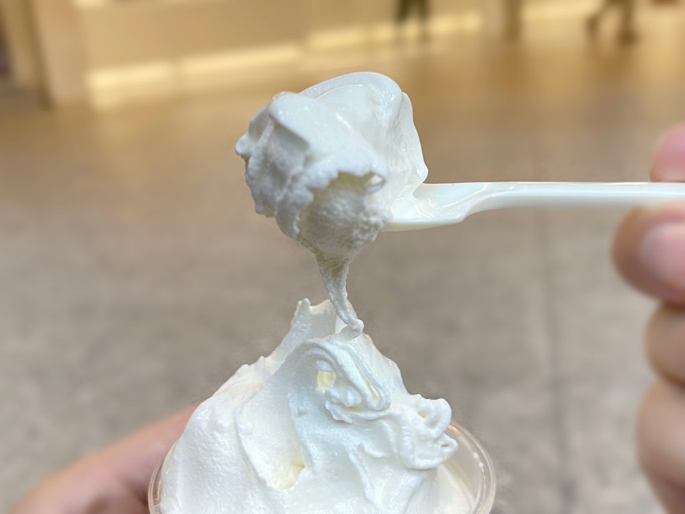 Gelato Firenze (ジェラート フィレンツェ) で固めプリンの上にソフトクリームが乗った「フィレンツェプリン」食べた！／横浜ランドマークタワー