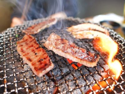 炭火焼肉「琉宮苑」で島野菜のナムルとアグー豚と宮古牛食べたよ／宮古島