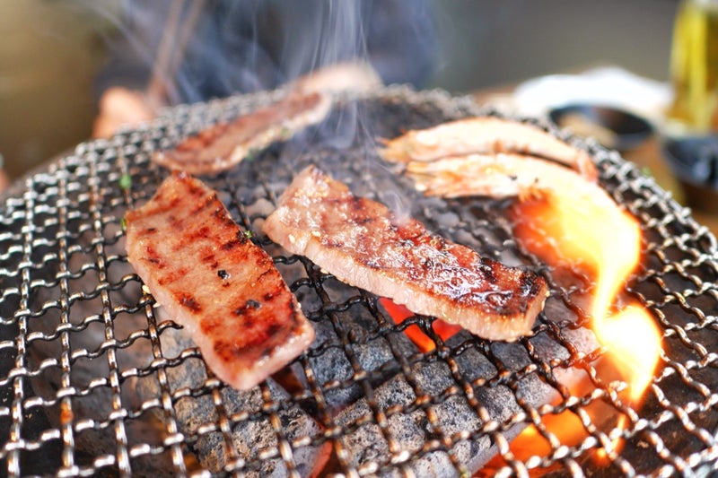 炭火焼肉「琉宮苑」で島野菜のナムルとアグー豚と宮古牛食べたよ／宮古島