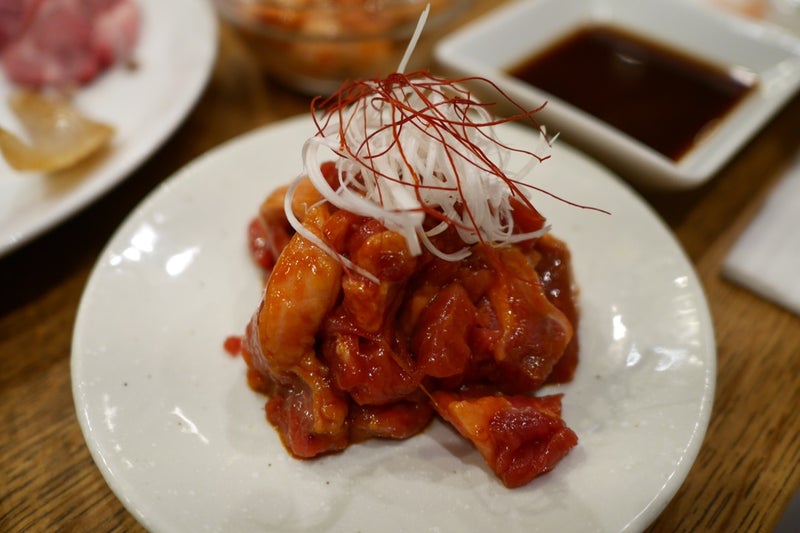 「ひげのうし」すすきの本店でラム肩ロース肉とラムソーセージのジンギスカン食べたよ／札幌狸小路