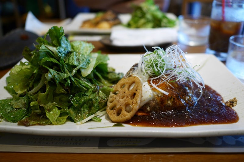 ノースコンチネント宮の森本店で北海道産の合挽ハンバーグランチ食べたよ／札幌西28丁目駅