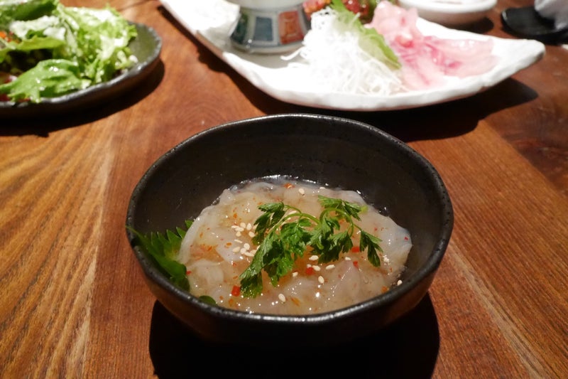 北の和食「なかなか」で塩水ウニとラム肉の唐揚げとイカゴロのルイベ食べたよ／札幌すすきの