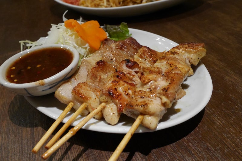 ティーヌンでトムヤムクンチャーハンとパッタイ食べたよ／横浜ランドマークプラザ店