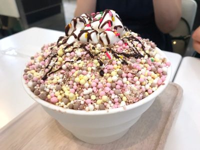 スノービーンズコーヒー(SNOW BEANS COFFEE)で韓国のかき氷「ピンス」食べたよ／東京・大崎