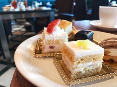 ガーデンラウンジのビュッフェでSATSUKIのスーパーメロンショートケーキ食べたよ／ホテルニューオータニ東京