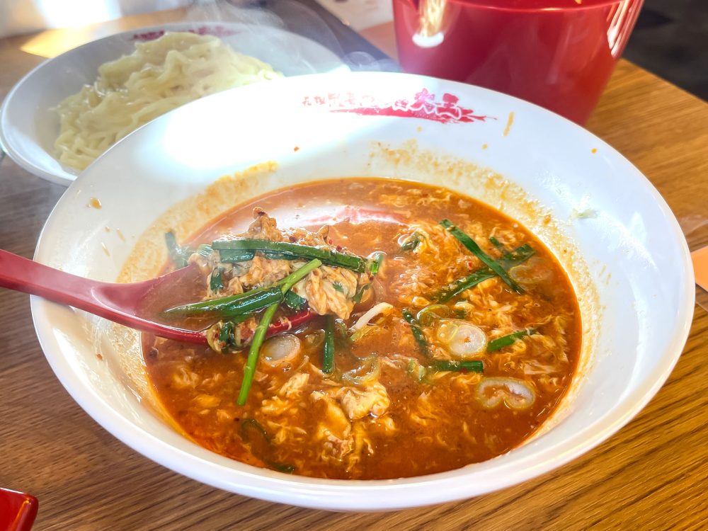 元祖 中華つけ麺「大王」の黒酢スブタ・たんたんつけめん・ニラレバ食べたよ！／横浜・伊勢佐木町