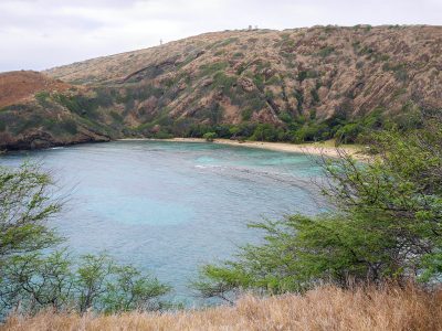 レンタカー借りてハナウマ湾を経由してカイルアビーチまでドライブしたよ／ハワイ