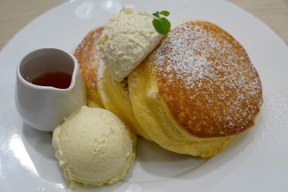 「幸せのパンケーキ」でふわふわしっとりのパンケーキ食べたよ／横浜中華街