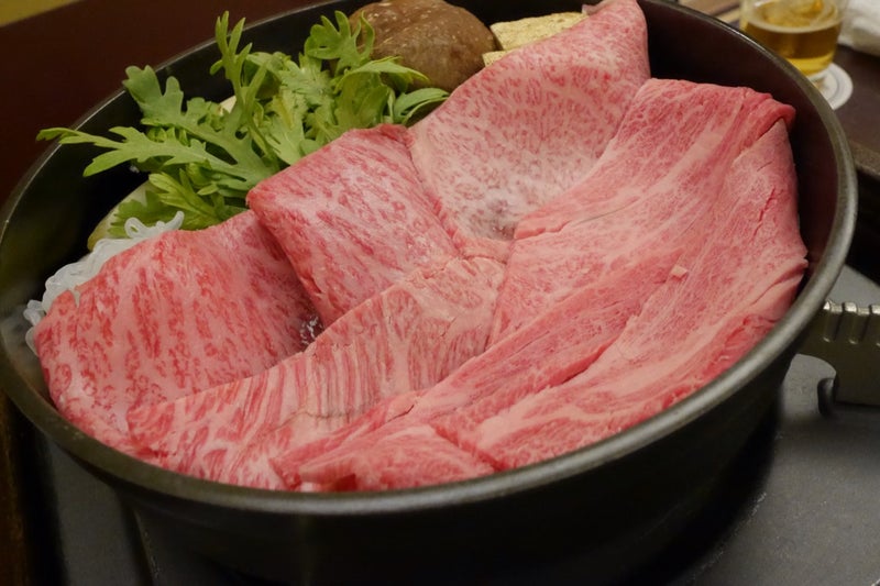 荒井屋で関東風すきやき横浜生まれの牛鍋食べたよ／横浜馬車道