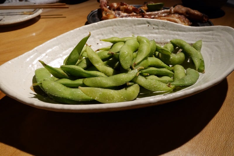 骨付き鶏「家紋」で阿波尾鶏と阿波牛の牛タン食べたよ／徳島駅前本店