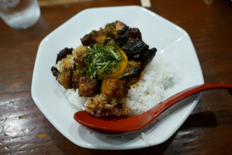 「麺王」で徳島ラーメンとチャーシュー丼食べたよ／徳島駅前本店