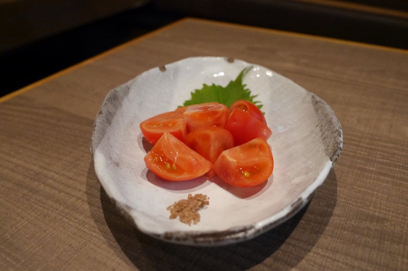 「明神丸」で塩かつおたたき藁焼きと米ナスの藁焼きたたき食べたよ／高知・帯屋町