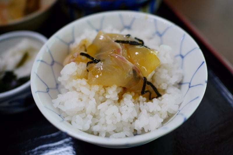 郷土料理「ほづみ亭」で名物の宇和島鯛めしとさつまめしを食べたよ／愛媛・宇和島