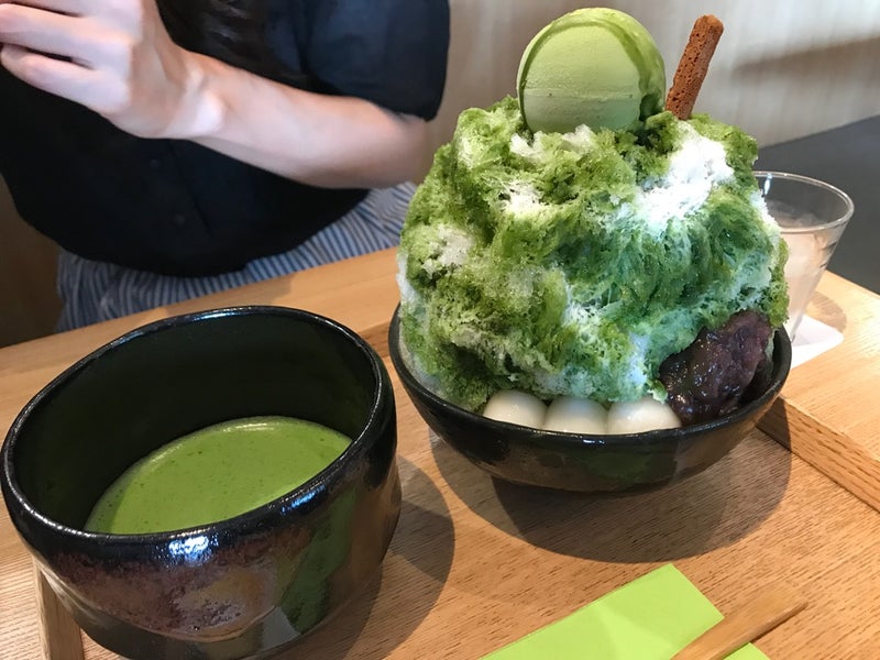 茶庭 然花抄院(ぜんかしょういん) 渋谷ヒカリエ ShinQs店で抹茶カキ氷食べたよ／東京・渋谷