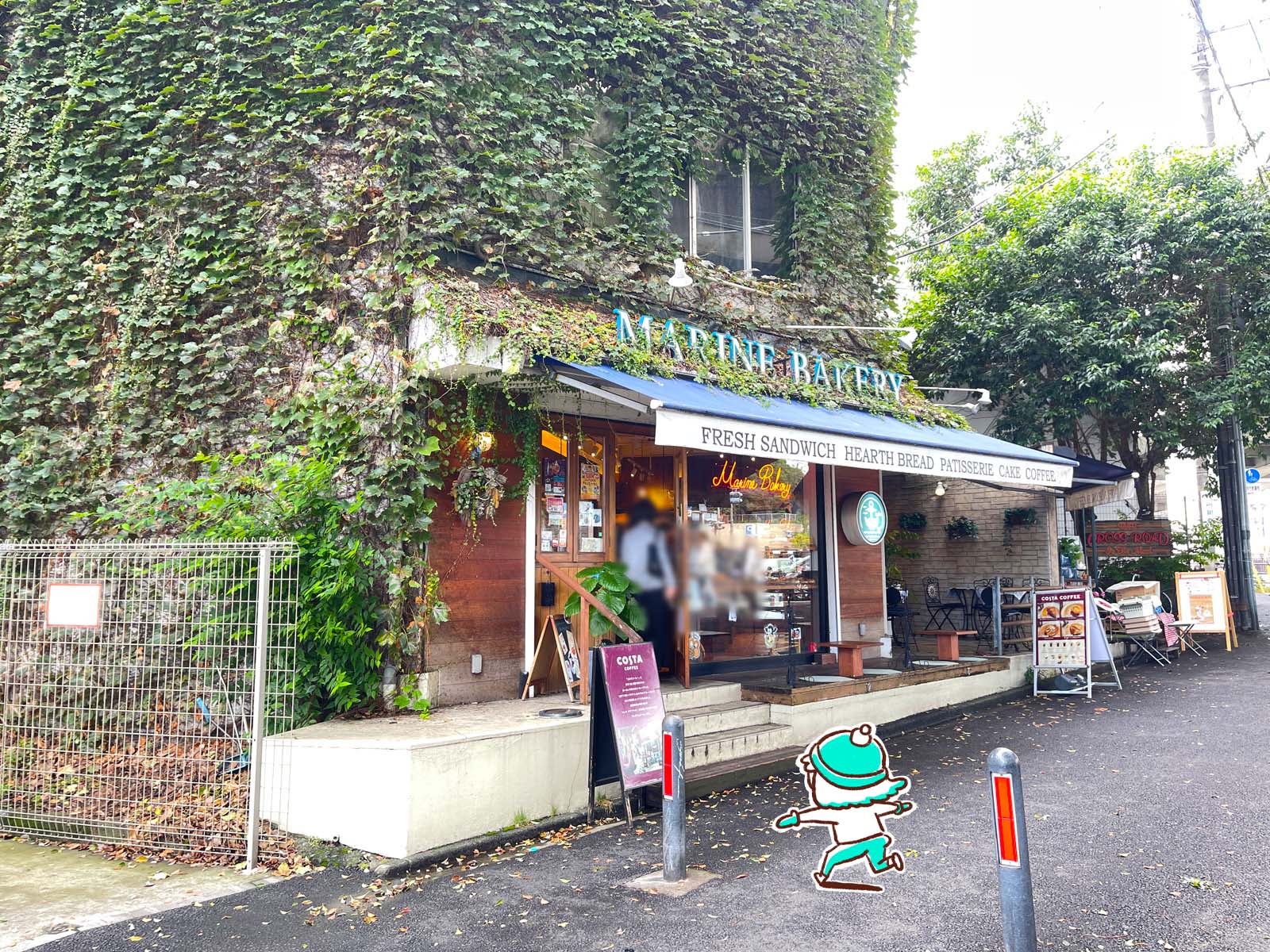 MARINE BAKERY(マリンベーカリー)でクロワッサン・コキアージュ、コーンの夏祭りタルティーニ食べた！／横浜・元町