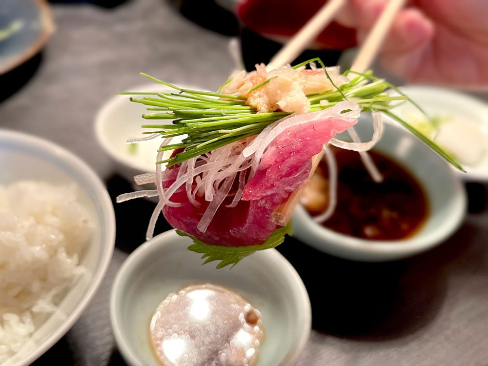 老舗の天麩羅屋「登良屋(とらや)」で刺身盛合せ・天ぷら盛り食べたよ！／横浜・関内