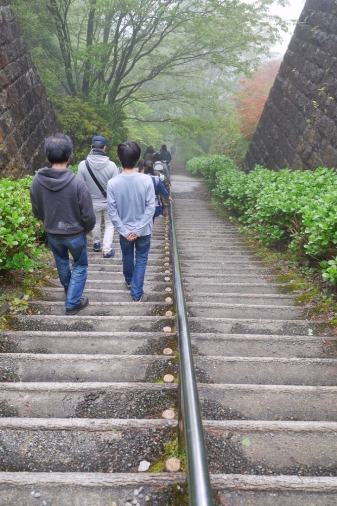 別子銅山の施設跡などを利用したテーマパーク「マイントピア別子」／愛媛県新居浜市