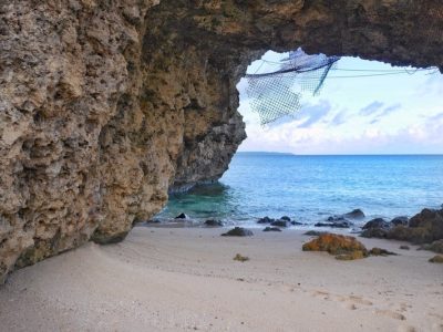 宮古島の最東端にある美しい岬「東平安名崎」で朝陽浴びたよ／宮古島