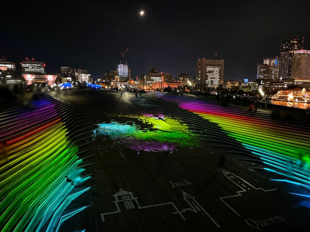 夜の横浜イルミネーションイベント「ヨルノヨ」行ってきたよ！／横浜・大桟橋