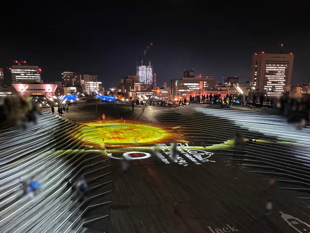 夜の横浜イルミネーションイベント「ヨルノヨ」行ってきたよ！／横浜・大桟橋