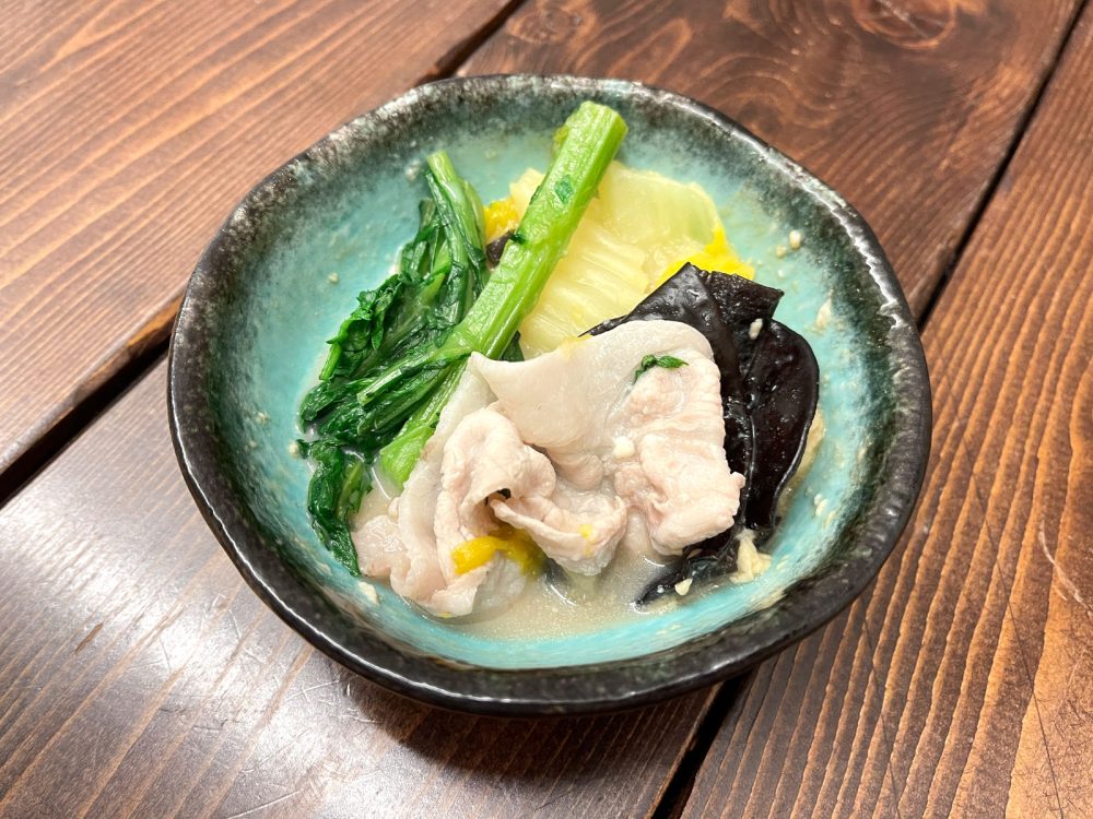 佐賀県産大豆使用した嬉野温泉名物「佐嘉平川屋」の"温泉湯豆腐(胡麻だれ付)"食べたよ！