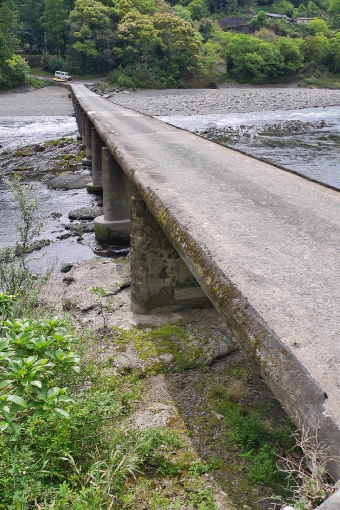 四万十川で沈下橋見たよ（上岡沈下橋・半家沈下橋・長生沈下橋・岩間沈下橋・勝間沈下橋）／高知県四万十市