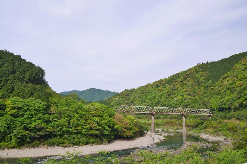 四万十川で沈下橋見たよ（上岡沈下橋・半家沈下橋・長生沈下橋・岩間沈下橋・勝間沈下橋）／高知県四万十市