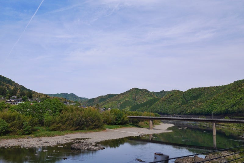 四万十川で沈下橋見たよ（上岡沈下橋・半家沈下橋・長生沈下橋・岩間沈下橋・勝間沈下橋）／高知県四万十市