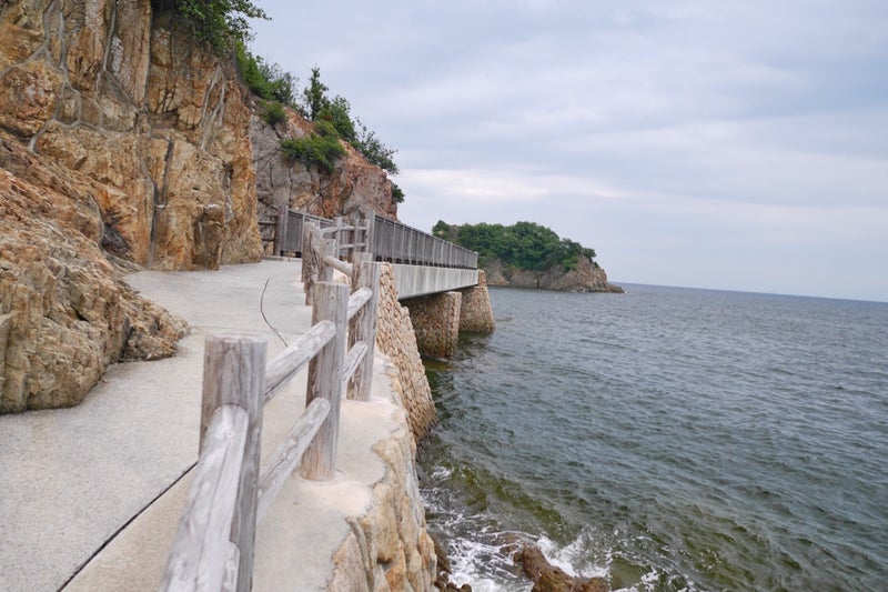 鞆の浦から船で5分のところに浮かぶ無人島「仙酔島」に行ったよ／広島県福山市