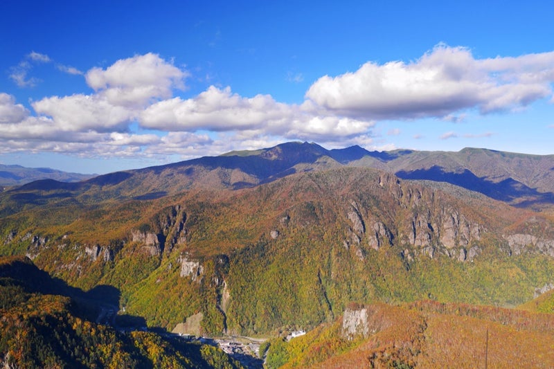 大雪山層雲峡・黒岳ロープウェイ＆リフトで峡谷を彩る紅葉を見たよ／北海道大雪山国立公園