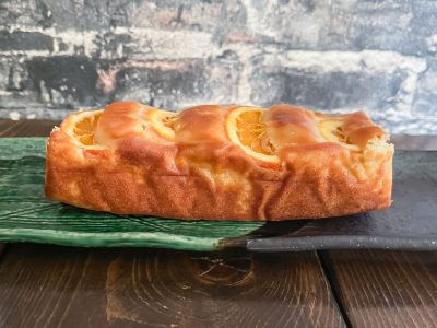 しっとりやさしい”オレンジパウンドケーキ”食べたよ！／奈良県アンテナショップ